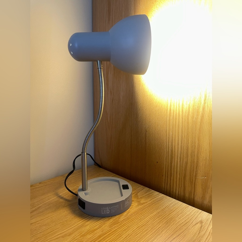 Grey Bendable Desk Lamp!
